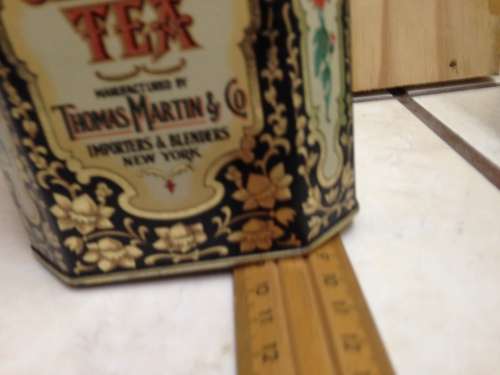 TIN - CHINA TEA Thomas Martin+Co New York tea blender