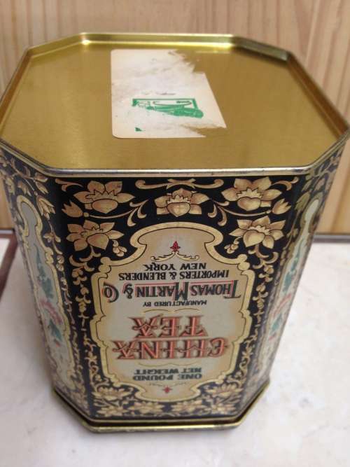 TIN - CHINA TEA Thomas Martin+Co New York tea blender