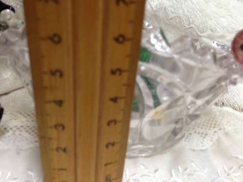 Glass Vase Saw tooth Anchor Hocking LOOK At My BUY NOW Listings NO WAITING