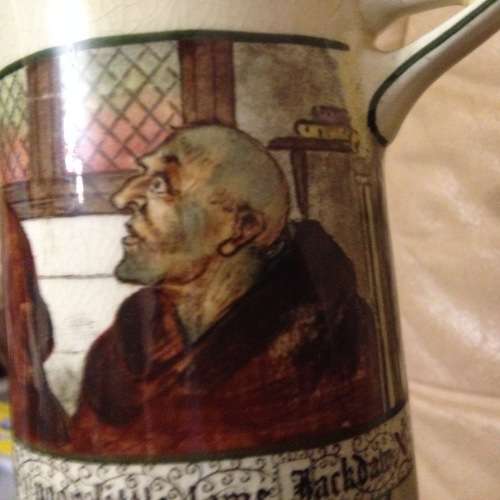 Royal Doulton Vase ceramic circa 1930 series ware`The Jackdaw Of Rheims`