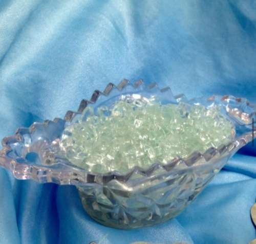 Glass Vase Saw tooth Anchor Hocking LOOK At My BUY NOW Listings NO WAITING