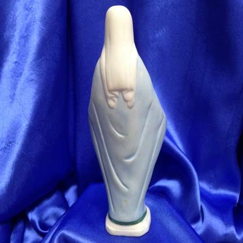 2  Madonna Icon figurine ceramic 1 full figure 1 Bust LOOK At My BUY NOW LISTINGS NO WAITING