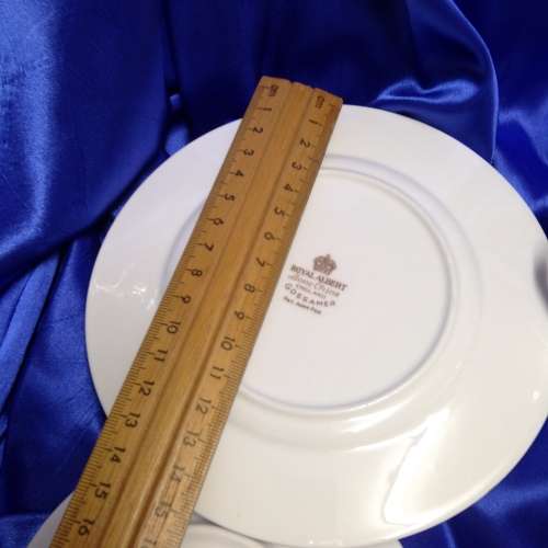 Royal Albert mix Petit cup Gossamer saucer+cake SIDE plate LOOK at My BUY Now listings No WAITING