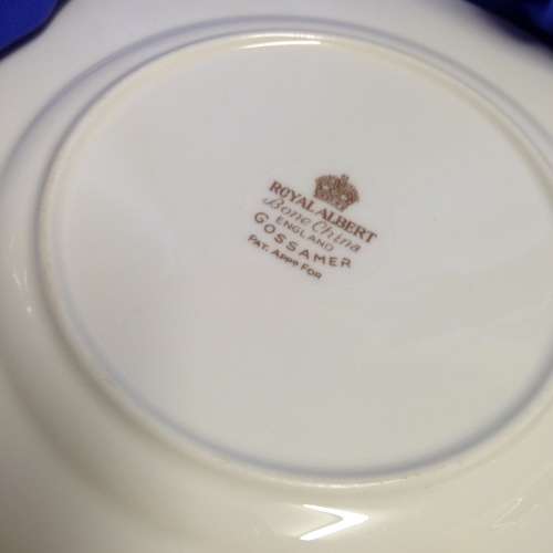 Royal Albert Gossamer 1 Grey side plate LOOK at My BUY Now listings No WAITING