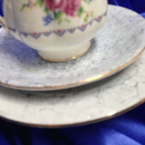 Royal Albert mix Petit cup Gossamer saucer+cake SIDE plate LOOK at My BUY Now listings No WAITING