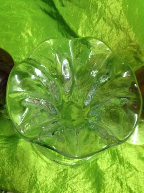 Lavorionerione RARE Art Glass Flower+1 other VASE Hand blown LOOK At my BUY NOW LISTINGS -NO WAITING