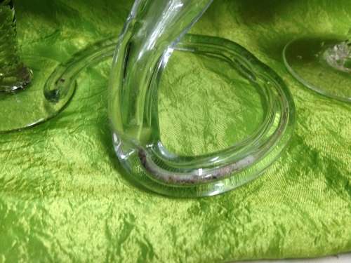 Lavorionerione RARE Art Glass Flower+1 other VASE Hand blown LOOK At my BUY NOW LISTINGS -NO WAITING