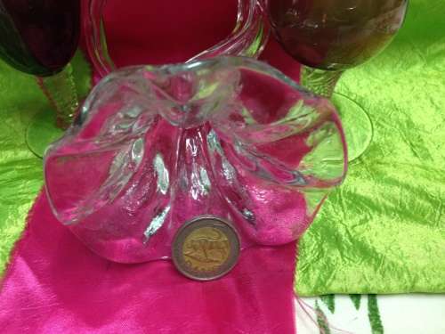 Lavorionerione RARE Art Glass Flower+1 other VASE Hand blown LOOK At my BUY NOW LISTINGS -NO WAITING