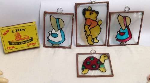 Poo Bear+Friends*4 hand made CopperTrim*LoopTop