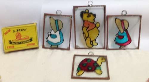 Poo Bear+Friends*4 hand made CopperTrim*LoopTop
