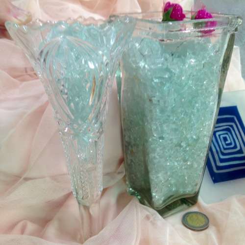 Antique  EPERGNE TRUMPET+1 other Vase