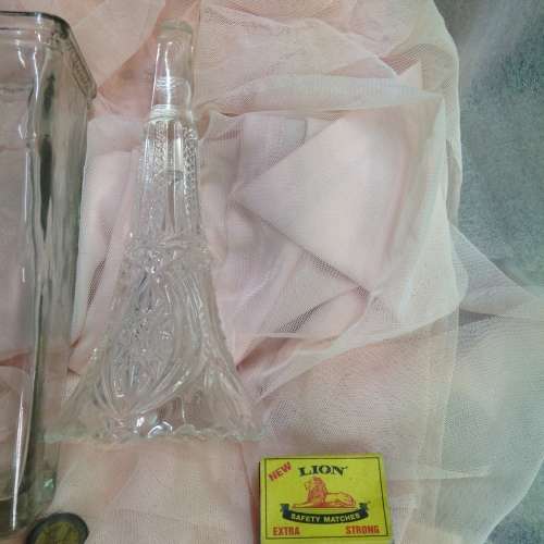 Antique  EPERGNE TRUMPET+1 other Vase