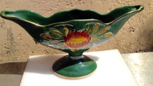 Vase -  Majolica Pottery NO800/1 base Marked