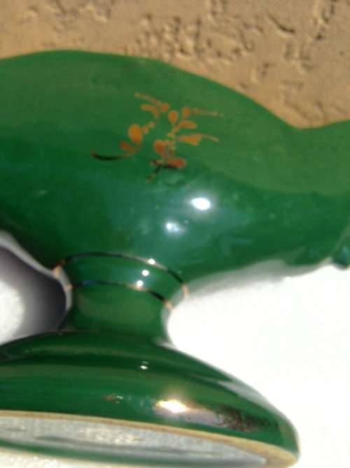 Vase -  Majolica Pottery NO800/1 base Marked