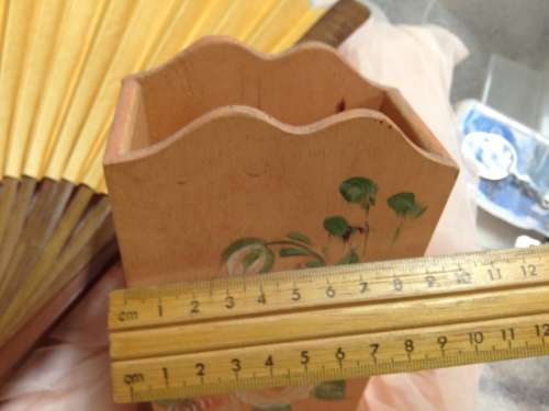 Oriental fan Bauenmalerie holder wood Look At My Buy Now listings No Waiting