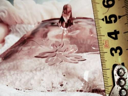 Glass BOWL -SNAIL FEET Embossed leaves LOOK At My BUY NOW LISTINGS NO WAITING