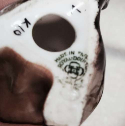 Royal Doultin 3 small printer tray dogs some damage