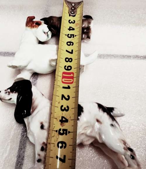Royal Doultin 3 small printer tray dogs some damage