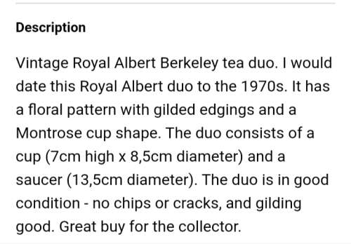 Royal Albert BERKELEY TRIO Look at my Buy Now listings No Waiting