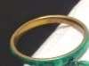 BANGLE Malachite SEMI PRECIOUS GEM STONE GREEN made in Turkey