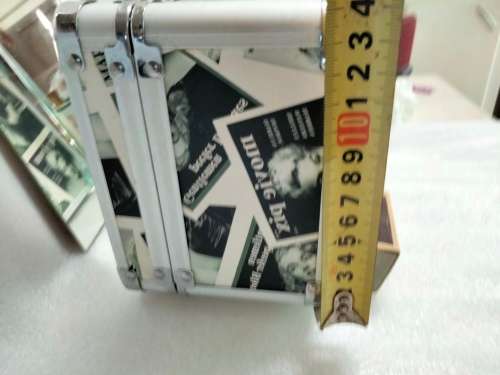 Aluminium small case mirror inside LOOK At My BUY NOW LISTINGS NO WAITING