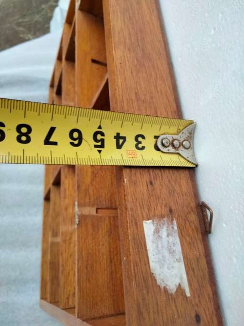 PRINTER Tray 22 spaces Old wood showing ware Look at my Buy Now listings No Waiting