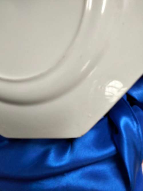 Hexagonal Wall 22cm Plate Royal Venton ring to hang