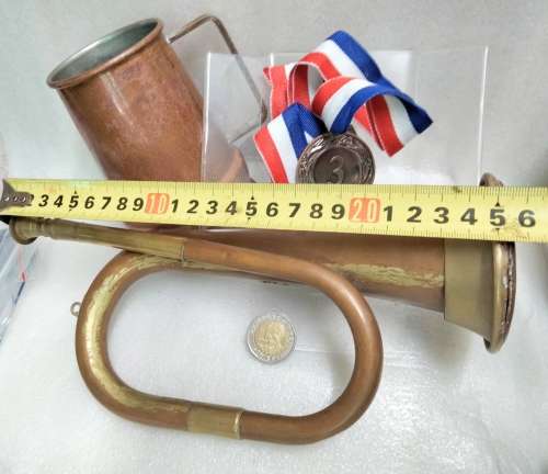Brass Bugle Note bugle only*not included other items