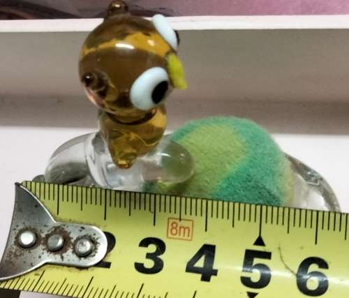 Note book Metal gold engine Turned gold tone + Vintage Murano Glass Pin cushion tail crack