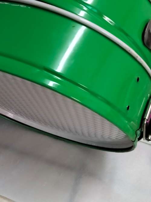 2 metal round cake tins  Lovely colour 1 need`s TLC needed