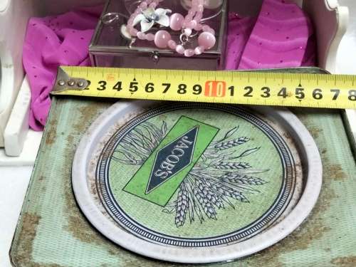 TIN JACOBS Oatmeal biscuits tin