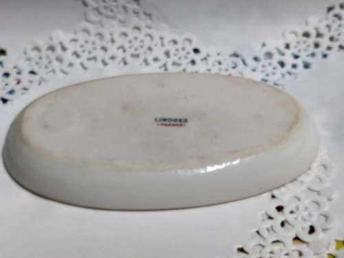 stamped LIMOGES France   courting couple Trinket PIN trays*Look At My BUY NOW Listing*NO WAITING