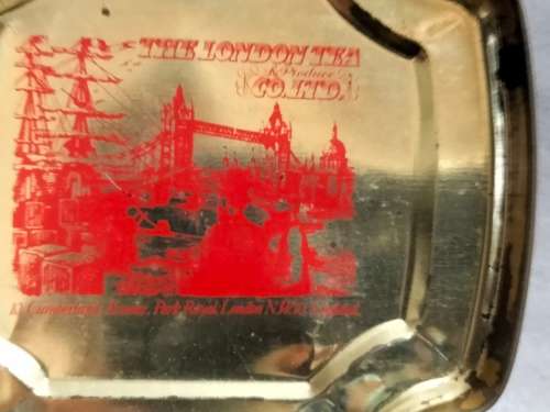 TIN Commemorative of royal wedding Prince Charles and Princess Diana+ a unused post card