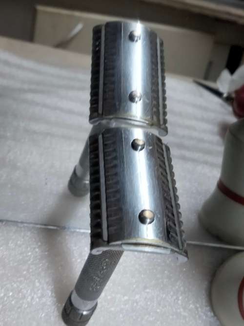 Red Ring Eclipse DE safety Razor working Sheffield England LOOK At My BUY NOW listings NO WAITING