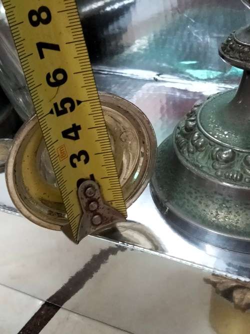 3 plated items 2 candle sticks Holders +1 Vase Look at my Buy Now listings No Waiting