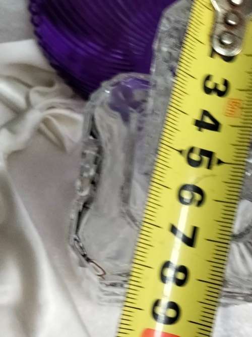 STUNNING Glass Decanter+Stopper Quality Hob cut 910grams bid each 2LOOK At All My BUY NOW*NO WAITING