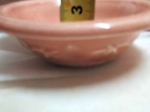 3 Lovely Vintage Ceramic 1 VASE or SHALLOW BOWL 1JUG + 1SMALL DISH  Read chips crazing