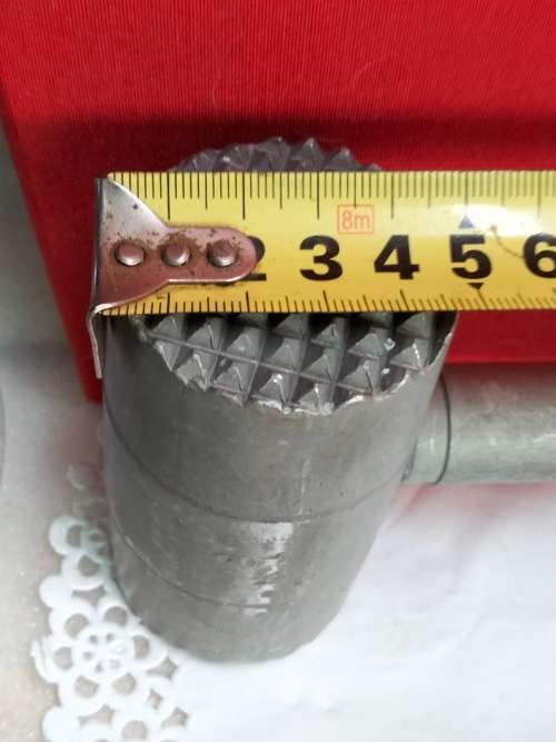 1 Metal Hammer meat tenderiser Metal solid w700grm