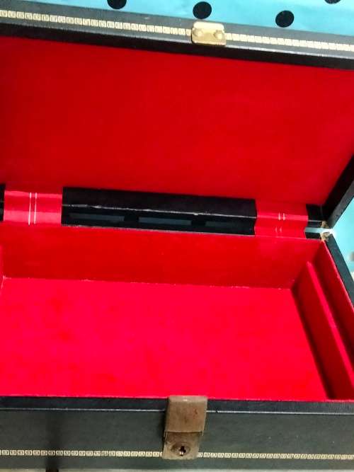 Tallent of Old Bond Street London Jewelry Box faux leatherLOOK At All My BUY NOW listings NO WAITING