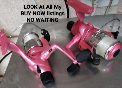2 Fishing Reels Okuma CHASER AX30 LOOK At All My BUY NOW listings NO WAITING