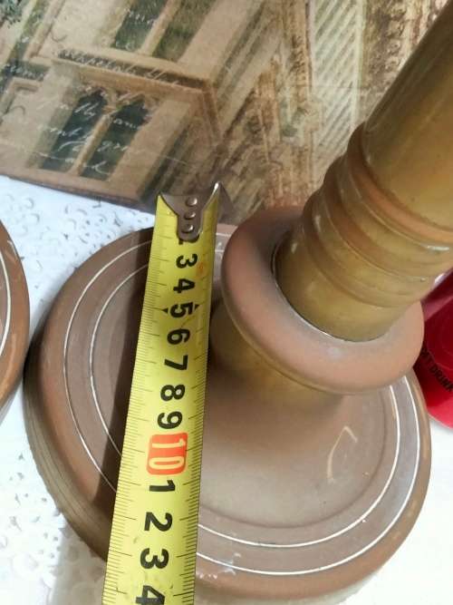 BRASS  2 Corinthian Column Candle holders 2.428 kgs H 35 cm LOOK At My BUY NOW LISTINGS NO WAITING