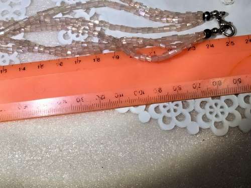 Necklace -STATEMENT MOTHER of Pearl Pendant beads Sea OrLOOK at My BUY NOW Listings NO WAITING