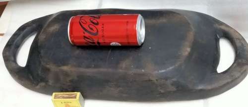RARE - ethnic ANTIQUE Hand Carved  Wood DOUGH Bowl from 1 piece wood highly collectable