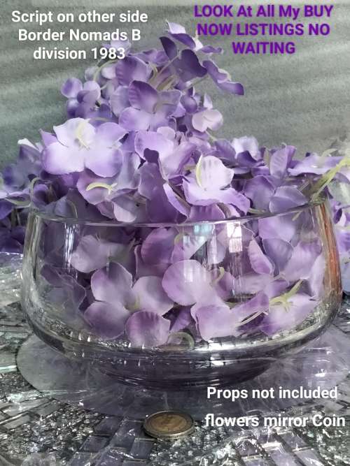 VASE Lead Crystal clear GLASS .only script on on side  LOOK At All My BUY NOW LISTINGS NO WAITING