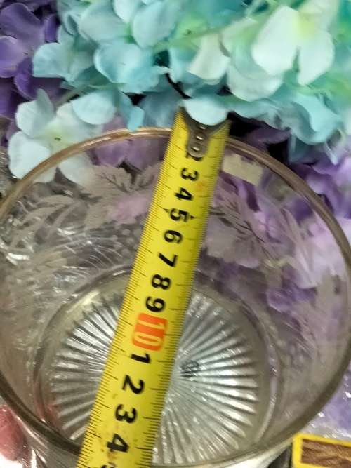 1950/60 Bartlett+Collins,*ICE TUB/Bucket Glass bowl embossed frieze around it