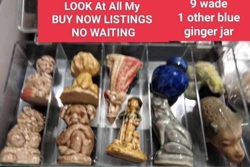 10  Figurines 9 WADE miniatures English