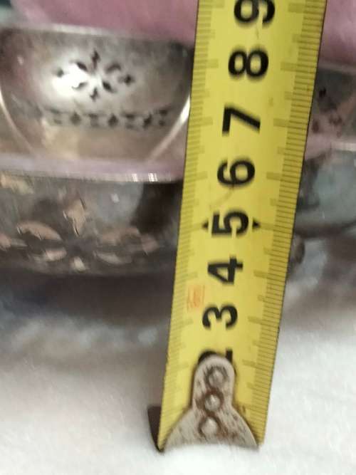JAMES DIXON Centre piece bowl Scalloped+cut out distressed Look at my Buy Now listings No Waiting