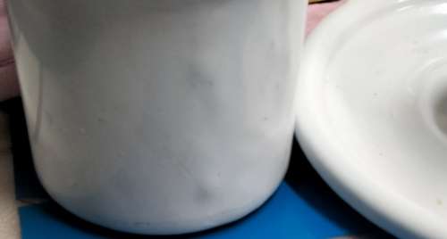 1Enamel SOAP Dish 1Candle stick holder 1MUG distressed Refurbished LOOKatMy BUY NOW ITEMS NO WAITING