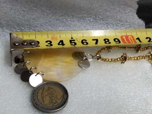 Necklace Mother of Pearl Pendant spacer gold silver beads LOOK At All My BUY NOW LISTINGS NO WAITING