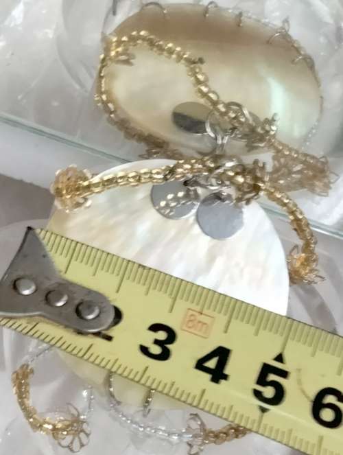 Necklace Mother of Pearl Pendant spacer gold silver beads LOOK At All My BUY NOW LISTINGS NO WAITING